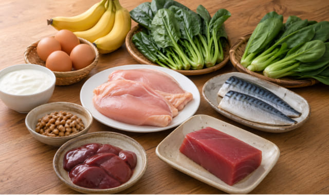 口内炎の予防や回復を助ける食材